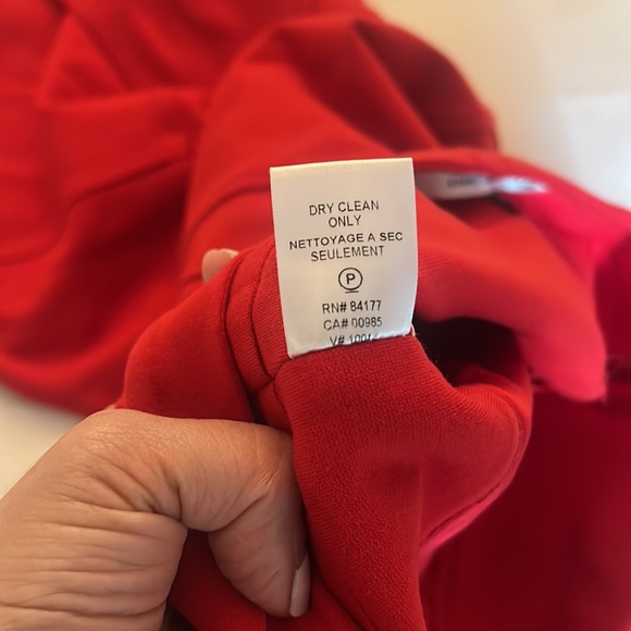 Diane Von Furstenberg Red Benny Bodycon Dress - Picture 10 of 10